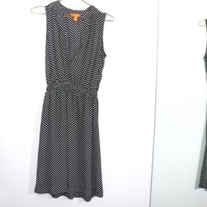 Joe Fresh Polka Dotted  Blouson Dress